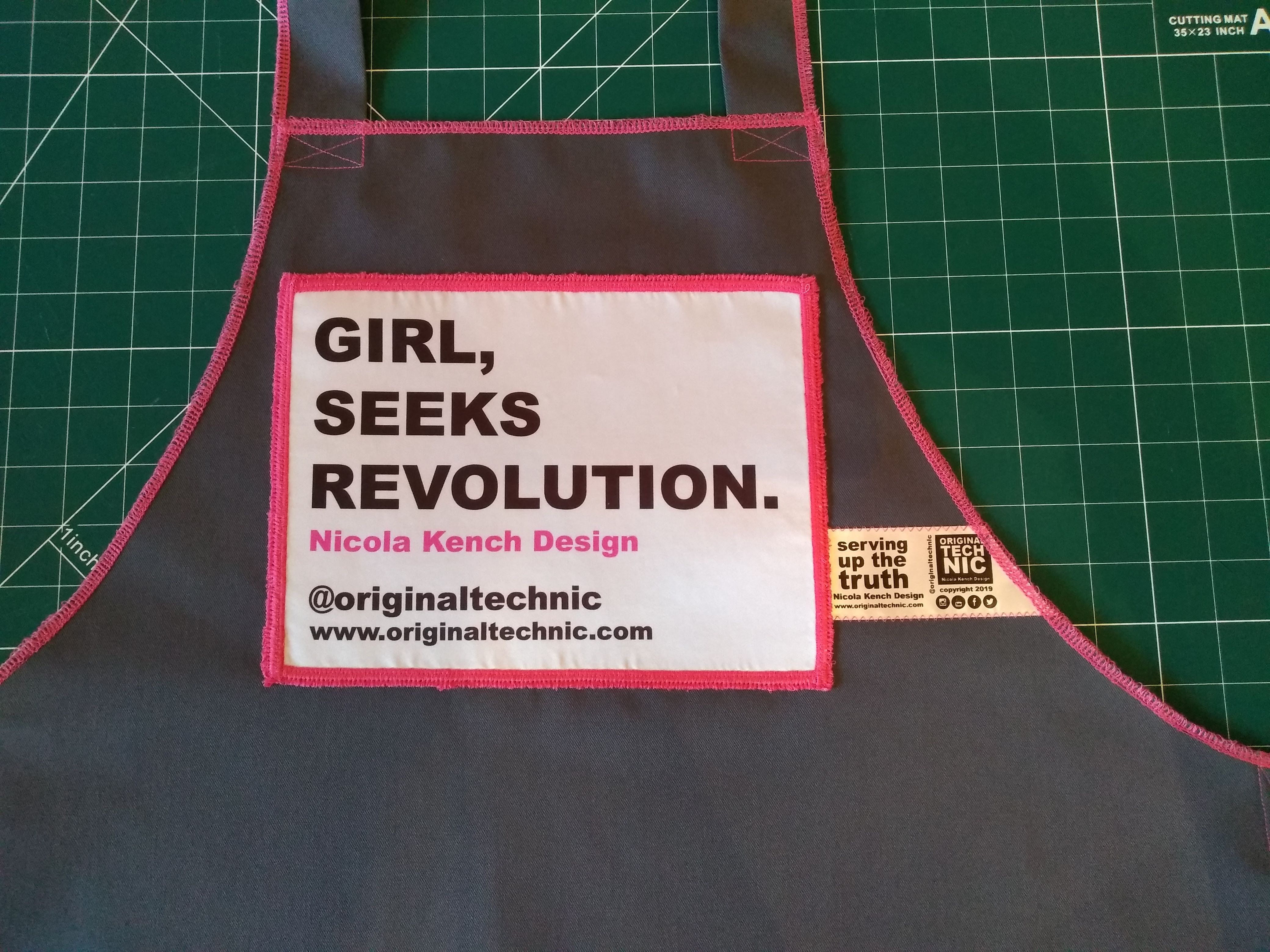 Apron of Truth revolution Nicola Kench Design 2019